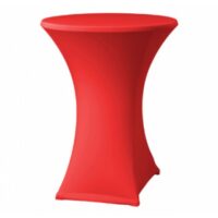 Statafel rok rood